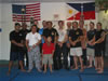 Sam Buot and Bobby Taboada with group seminar