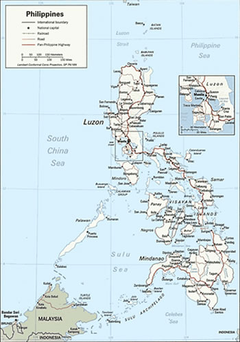 Map of the Philippines